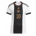 Billige Tyskland Serge Gnabry #10 Hjemmebane Fodboldtrøjer Dame VM 2022 Kortærmet